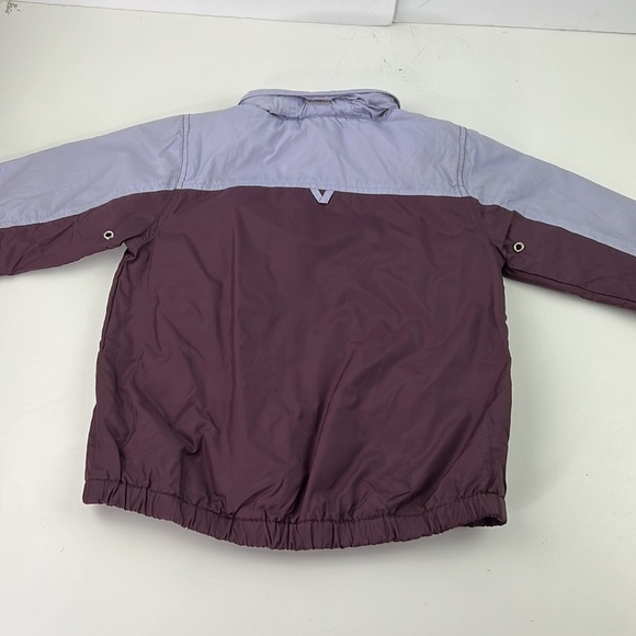 ROOTS Girls lined windbreaker rain jacket - Picture 7 of 8